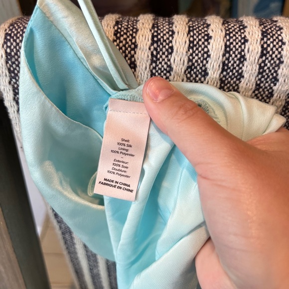 Cinq A Sept women’s Astrid silk side ruched dress size 8 - Picture 11 of 12